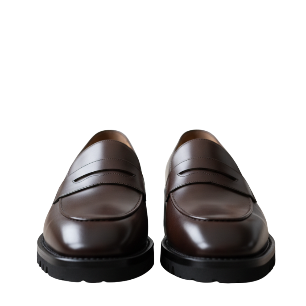 Luxurious Penny Strap Loafers In Elegant Touch
