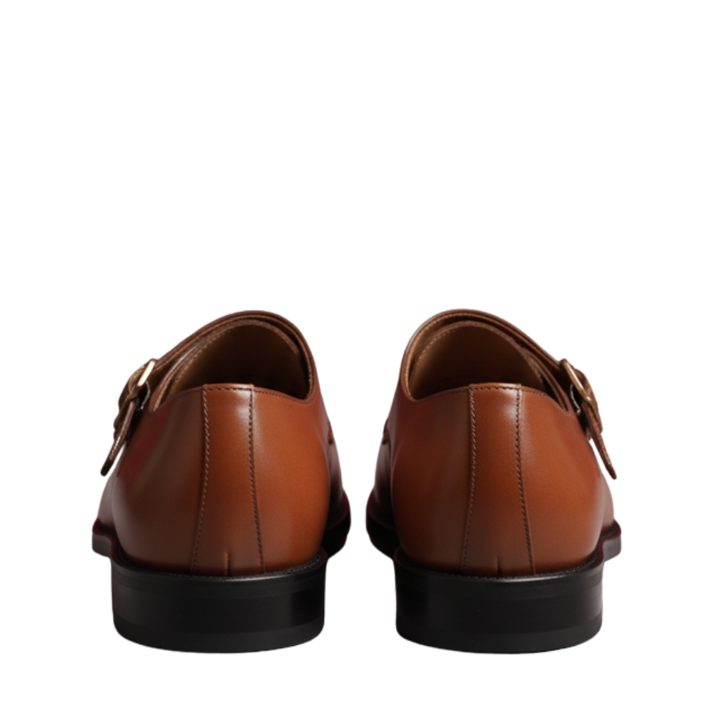 Luxury-style Double Monk Strap Shoes