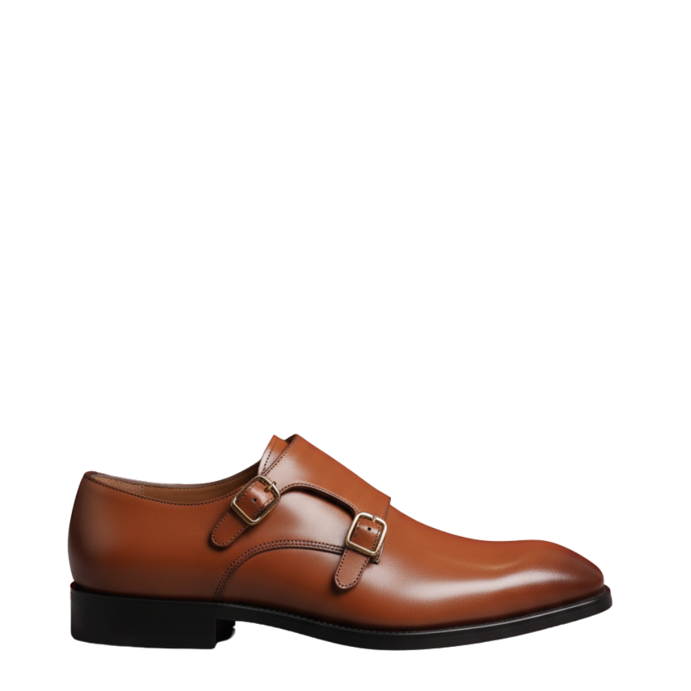 Luxury-style Double Monk Strap Shoes