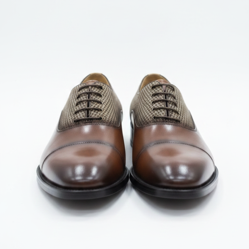 Luxury Elegance Two Tone Formal Oxford Shoes