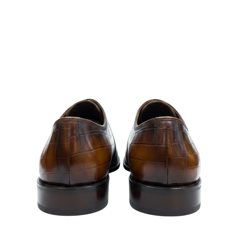 Luxury Adrian Cognac Oxford Shoes