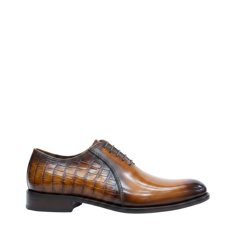 Luxury Adrian Cognac Oxford Shoes