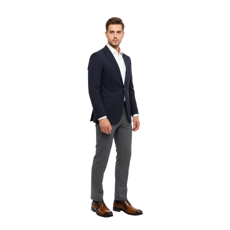 Luxury Adrian Cognac Oxford Shoes