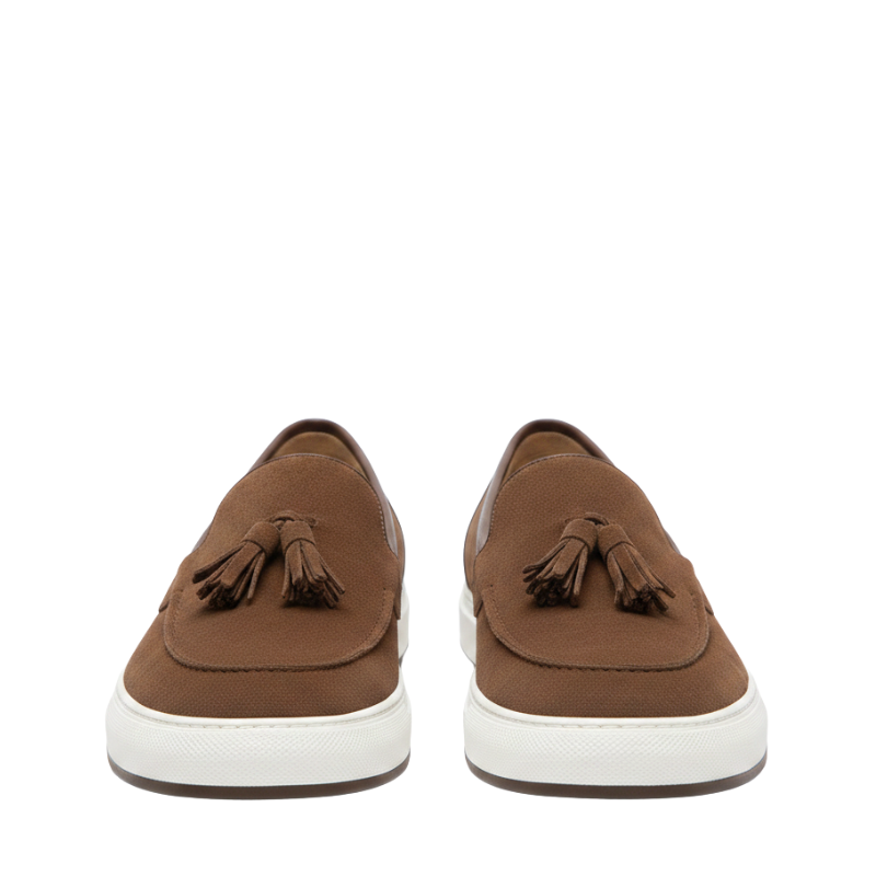 Luxury Bellagio Suede Tassel Loafer