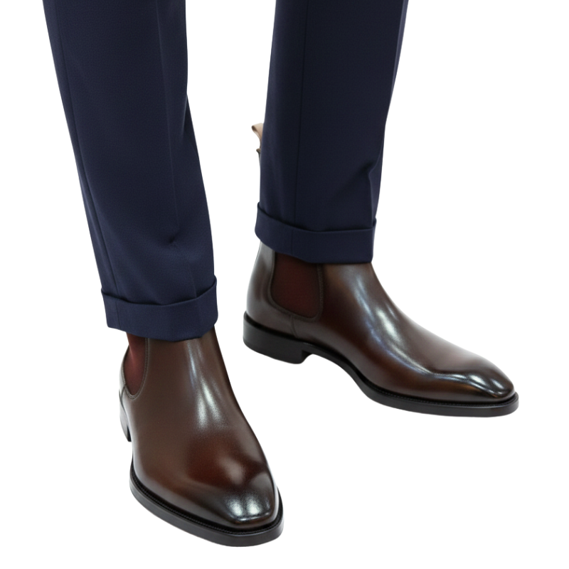 Luxury Carter Italian Chelsea Boots