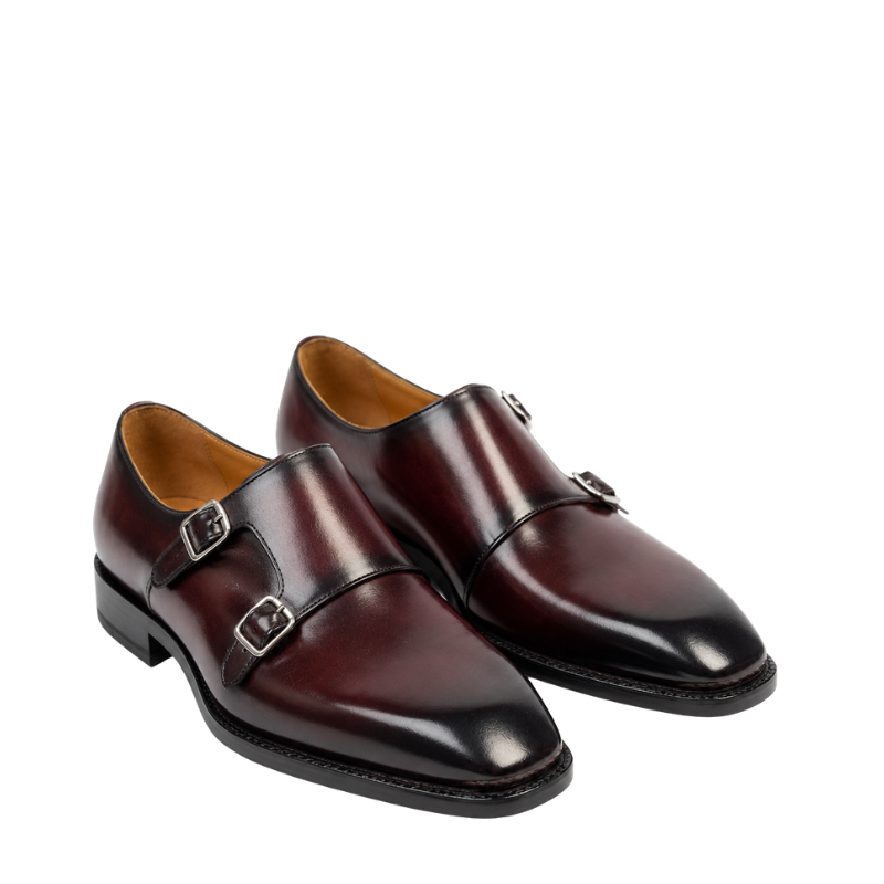 Luxury Casanova Double Monk Strap Shoes
