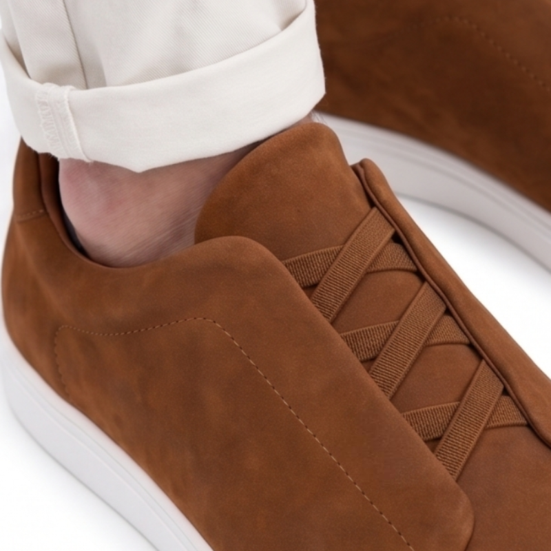 Luxury Craig Suede Triple Stitch Sneaker