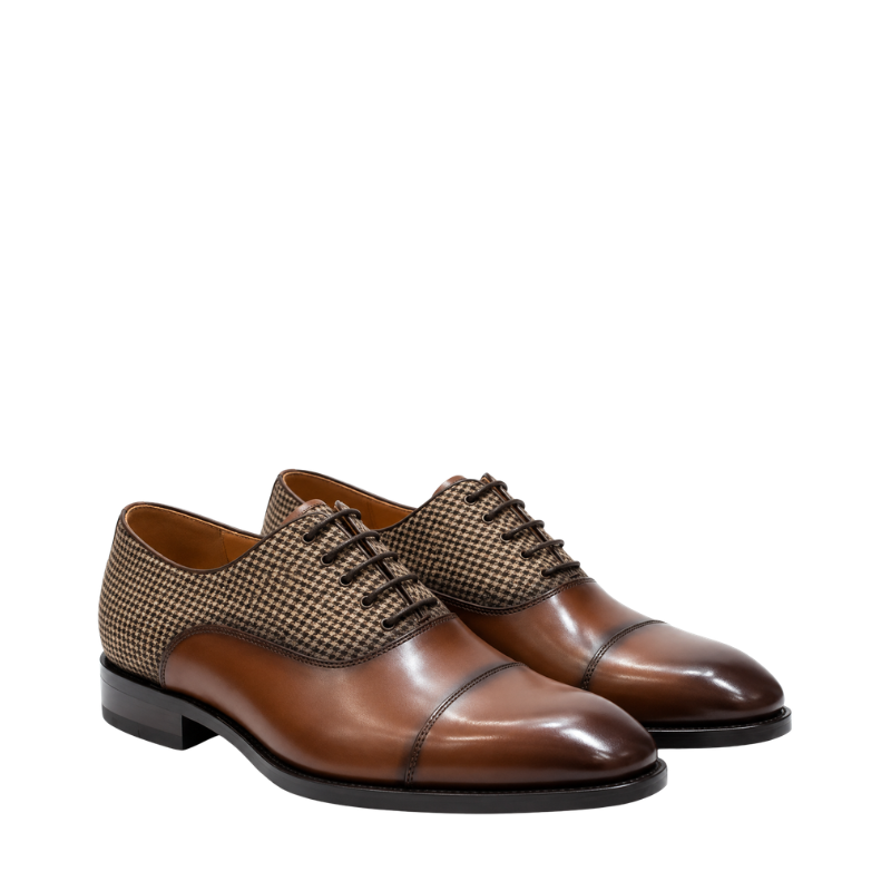 Luxury Elegance Two Tone Formal Oxford Shoes