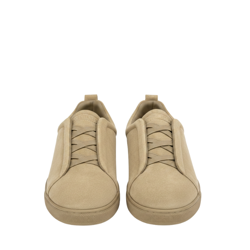 Luxury Italian Slip‑On Tripple Stitch Sneakers