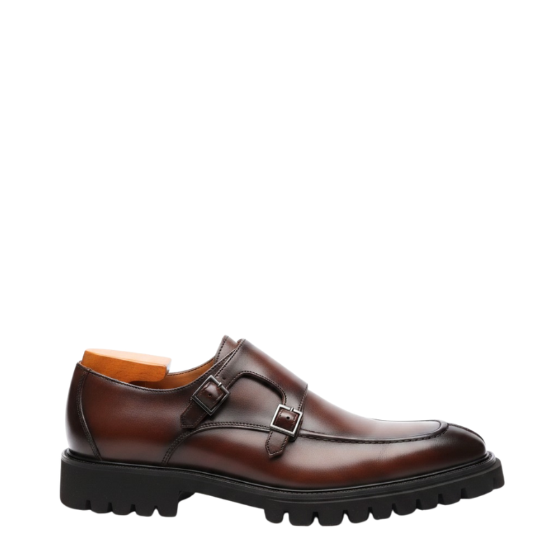 Luxury Kensington Double Monk Strap Shoes