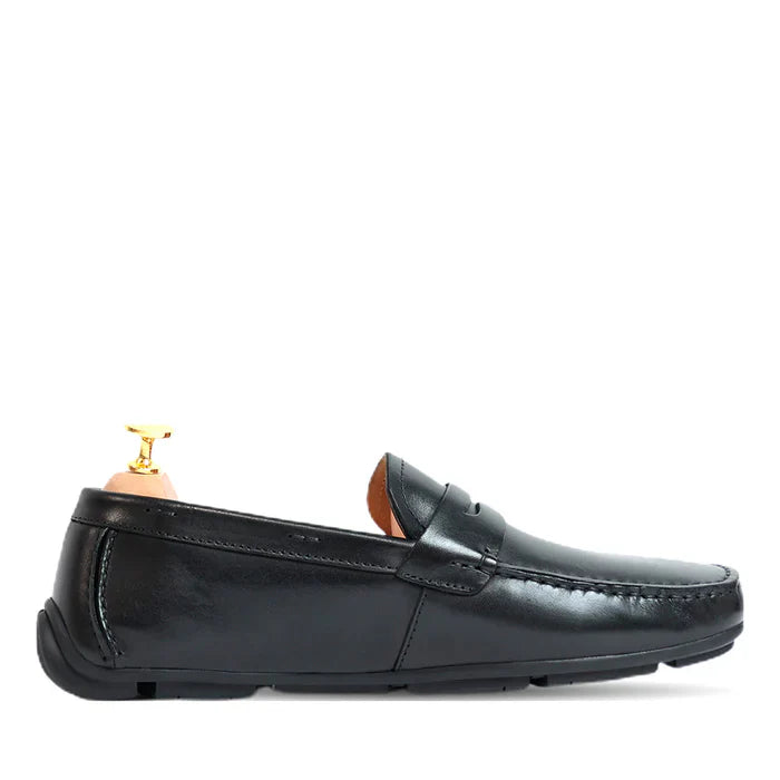 Blue Driving Moccasins