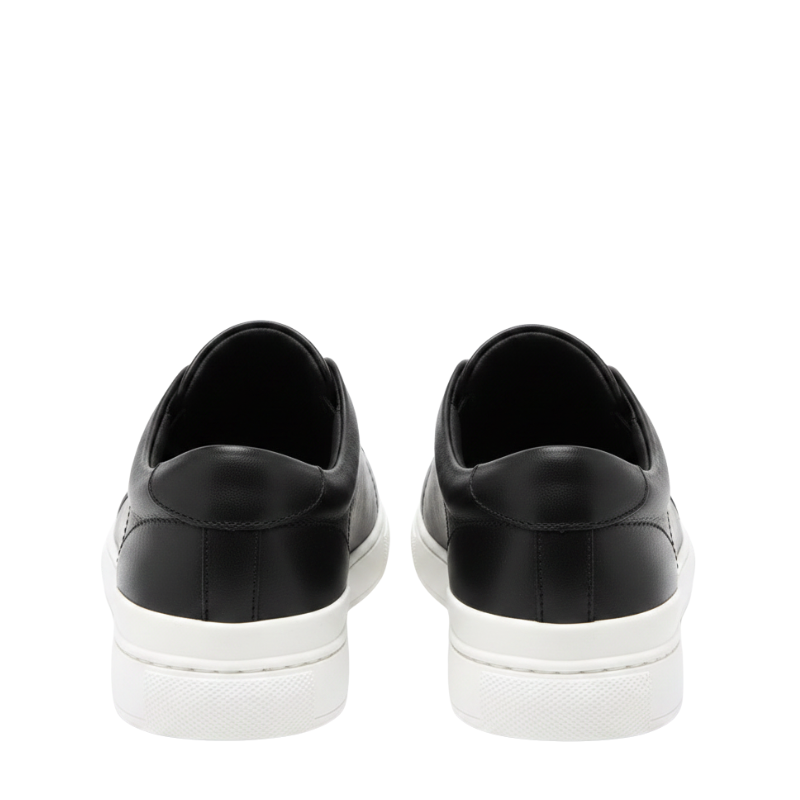 Men Smart Casual Leather Italian Triple Stitch Sneaker