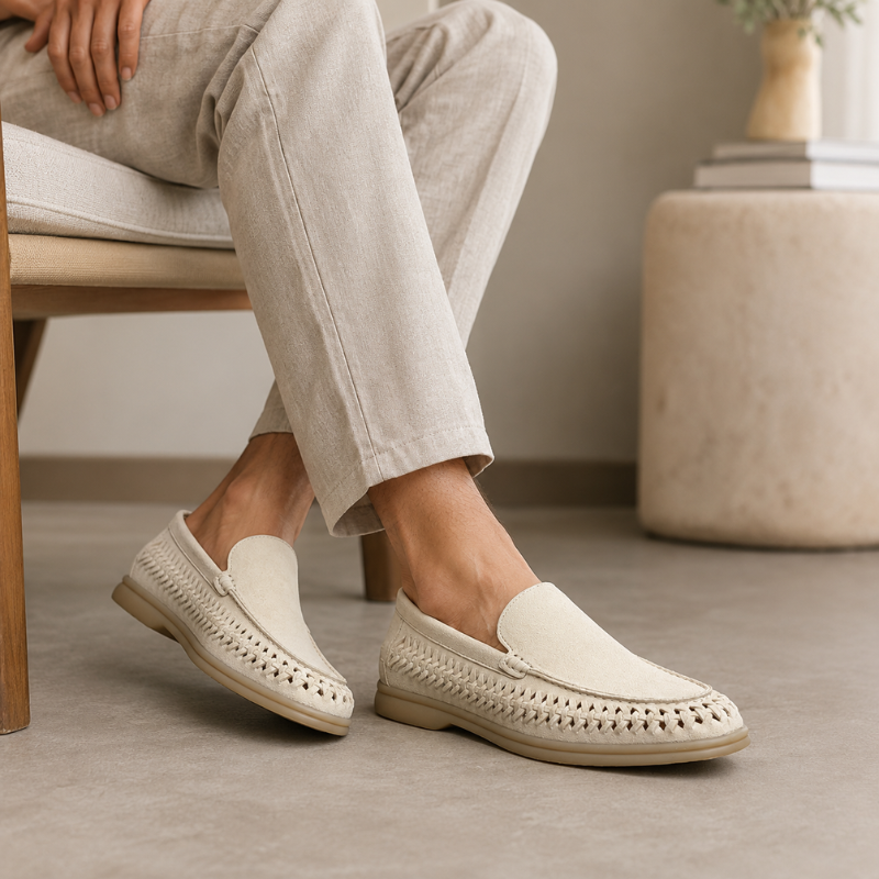 Men's Weave Summer Ease Slip-On Loafers