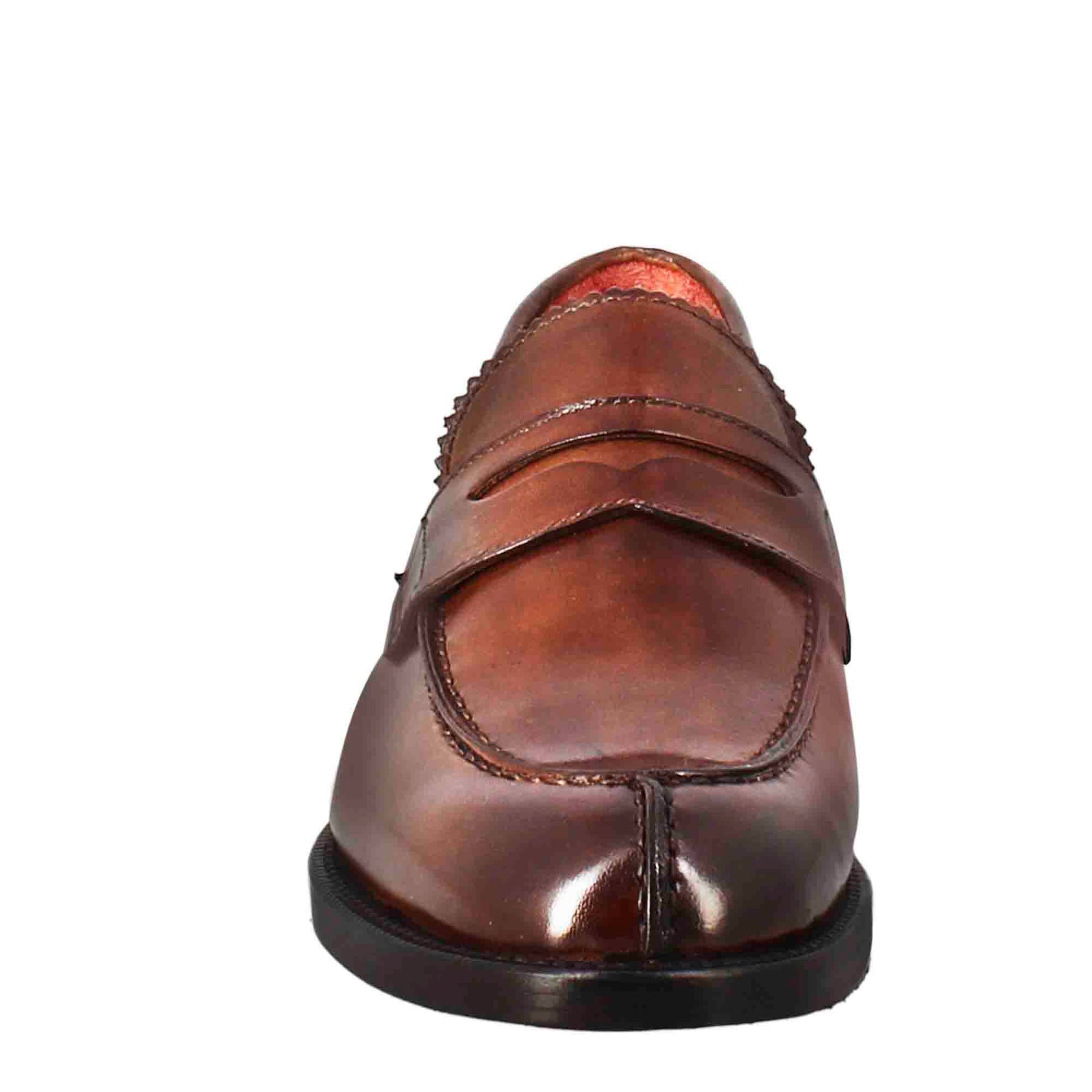 Women's Moccasin in Brown Leather