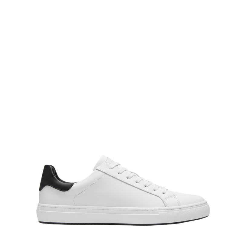 Modern Purity Contrast Luxury Sneakers