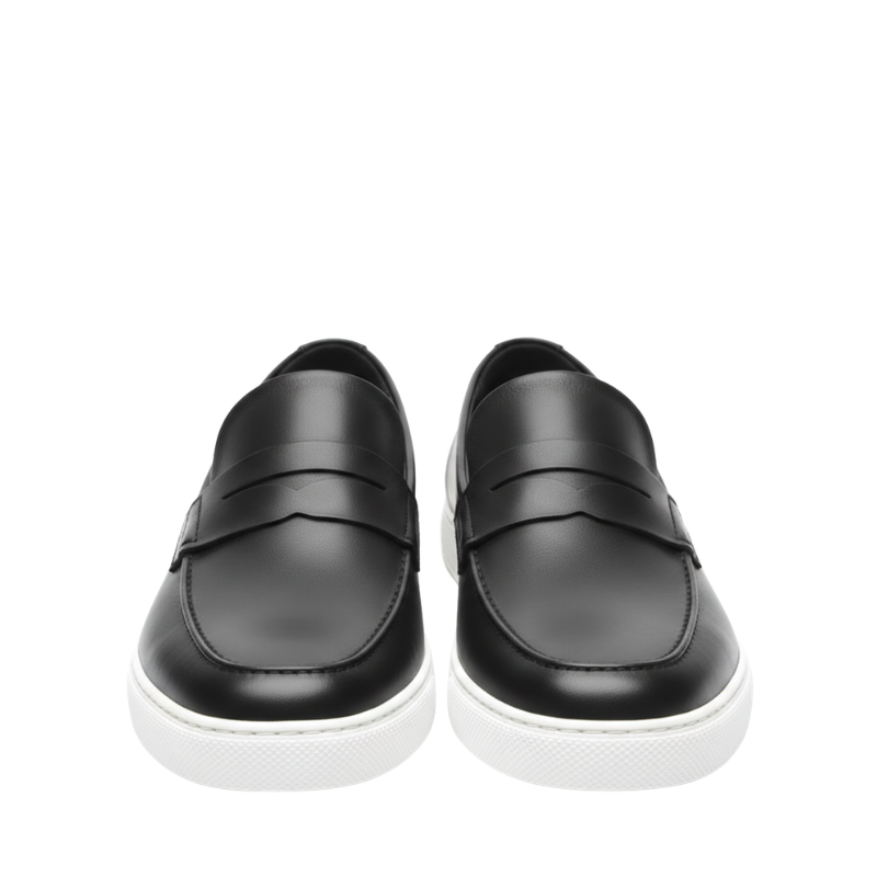 Monarch Flow Contrast Sole Penny Loafers