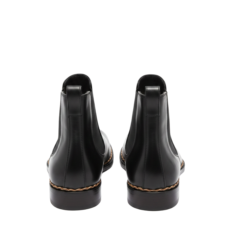 Prime Step Leather Chelsea Boots