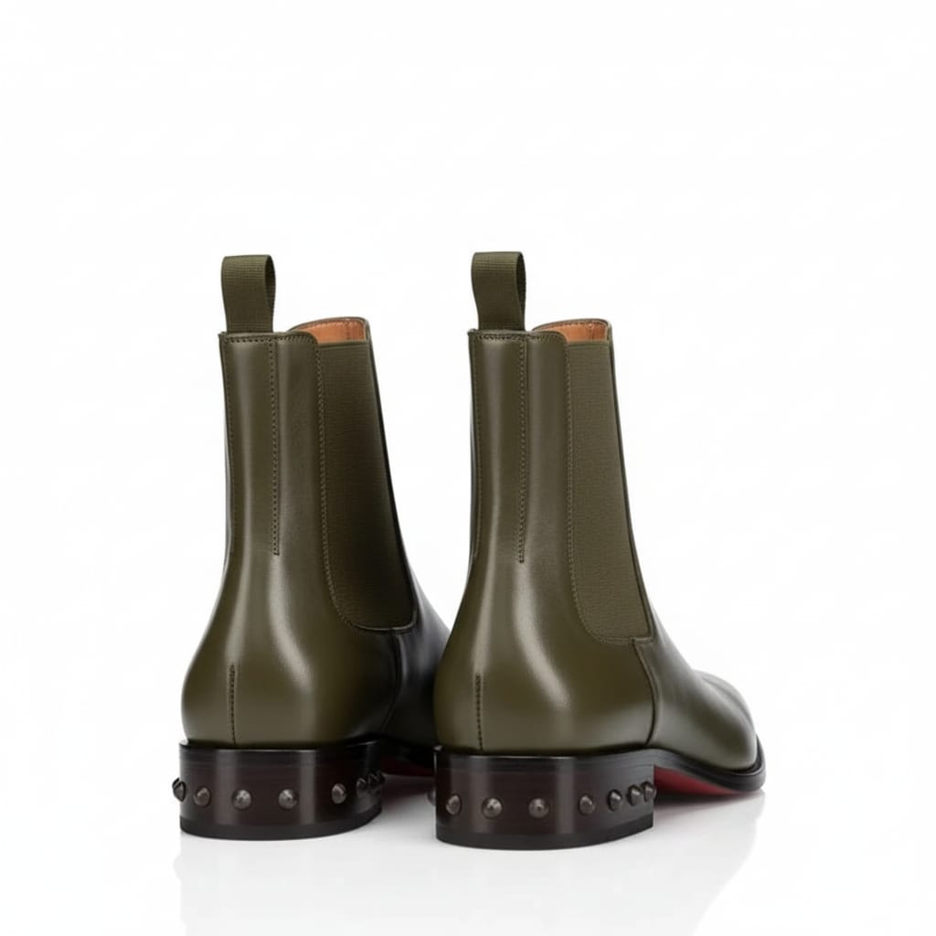 Coal Leather Black Chelsea Boots