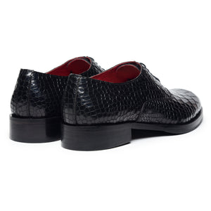 Onyx Croc Luxe Regal Majesty Oxford