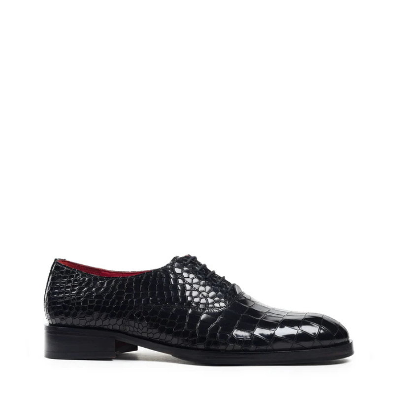 Onyx Croc Luxe Regal Majesty Oxford