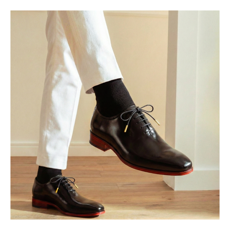 Onyx Eclipse Noir Heritage Wholecut Oxford
