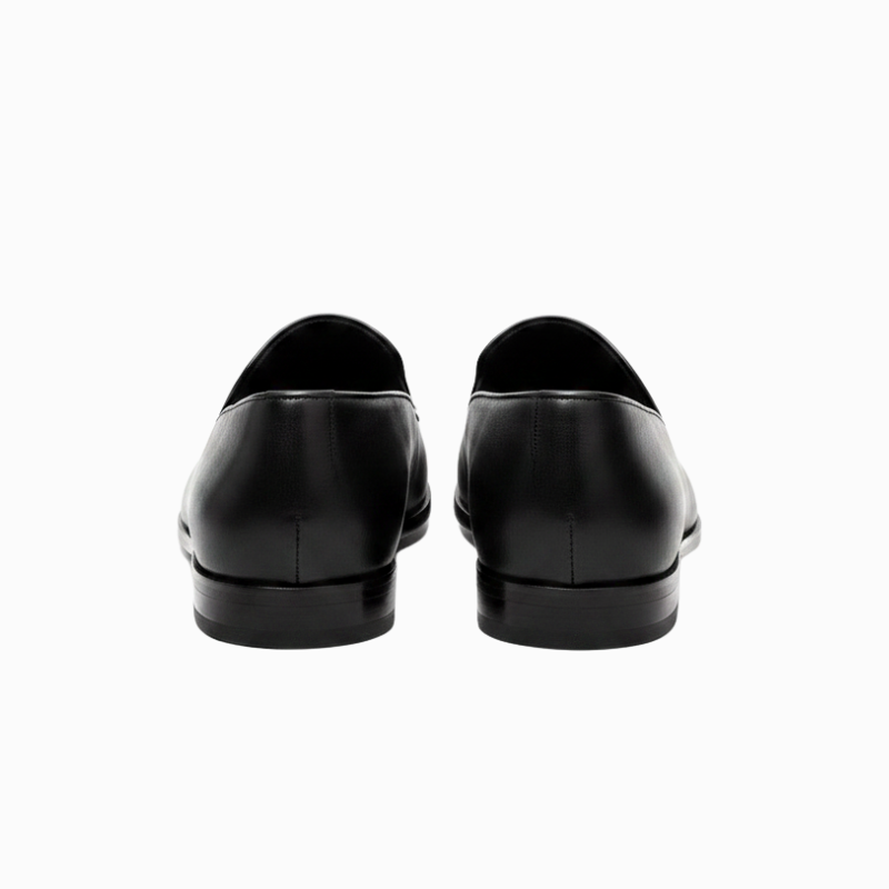 Polished Leather Italian Loafers For Daily Comfort