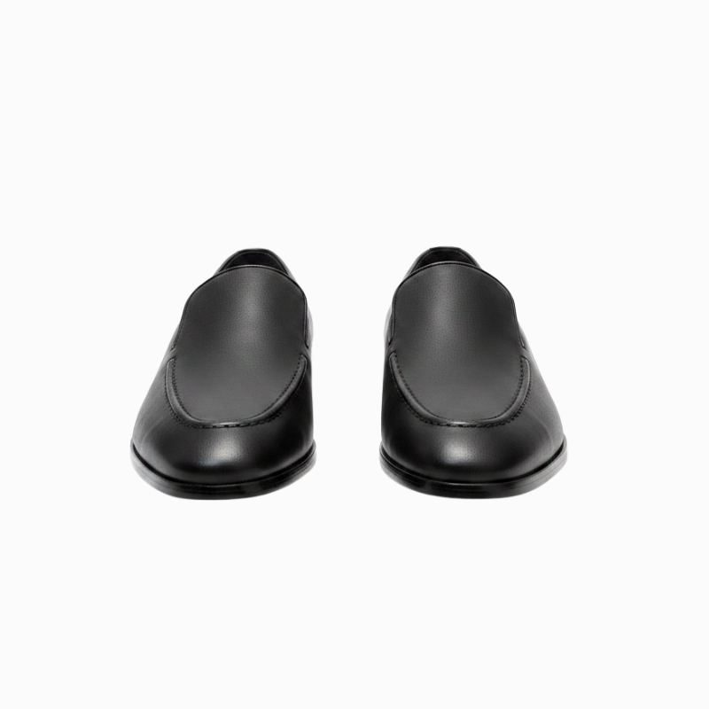 Polished Leather Italian Loafers For Daily Comfort