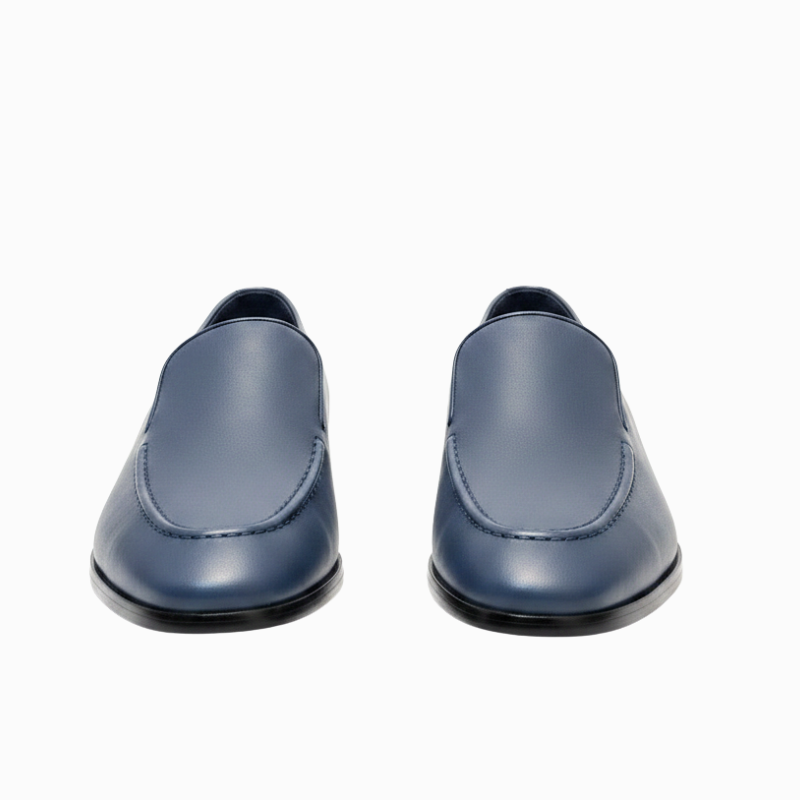 Polished Leather Italian Loafers For Daily Comfort