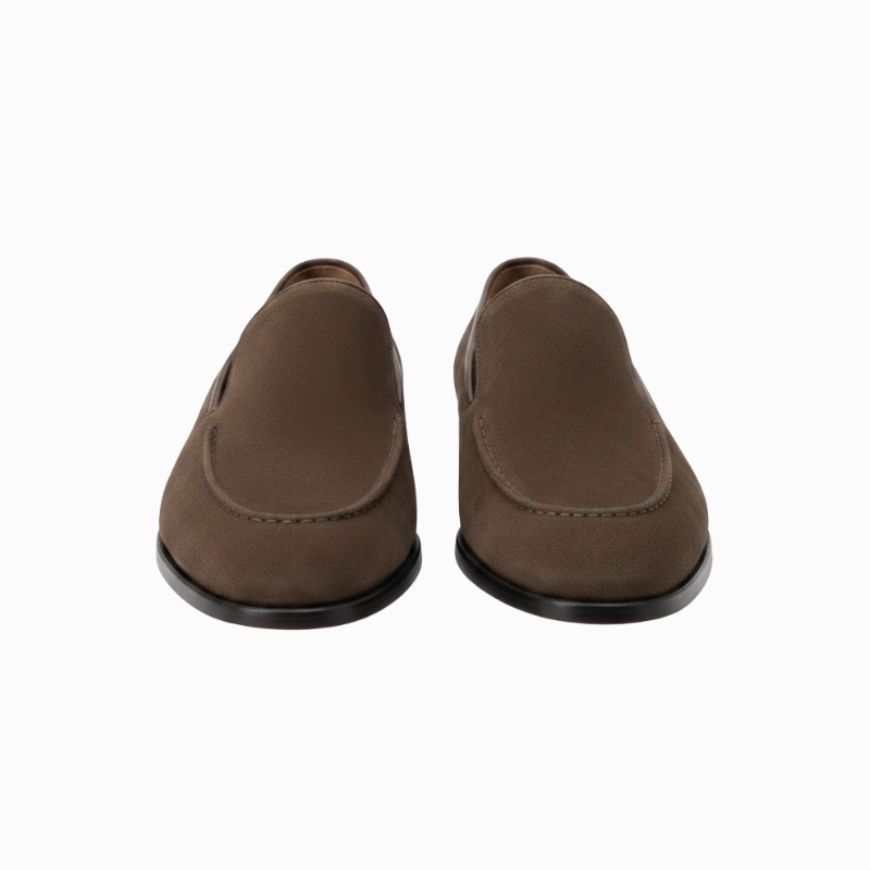 Men's Suede Italian Loafers For Daily Comfort