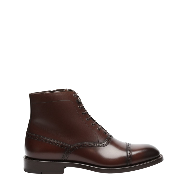 Premium Royal Brogue Combat Boots