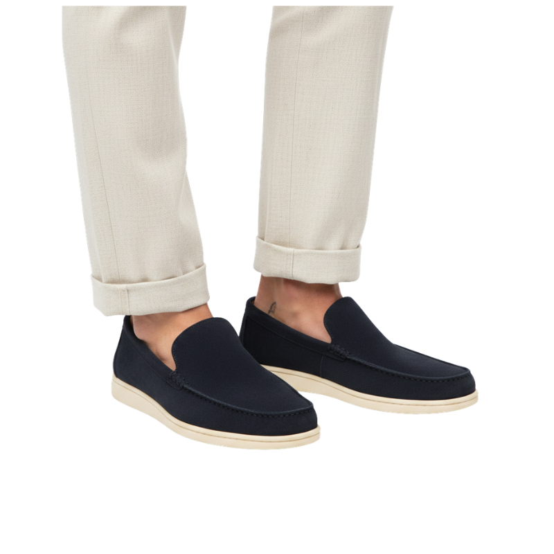 Hybrid Suede Italian Edition Comfort Style Loafers