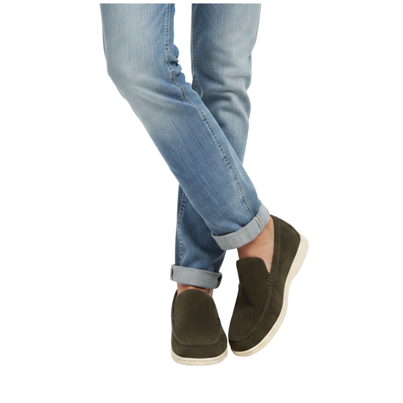 Hybrid Suede Italian Edition Comfort Style Loafers