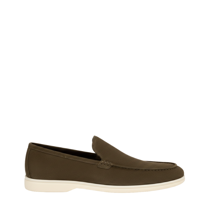 Hybrid Suede Italian Edition Comfort Style Loafers