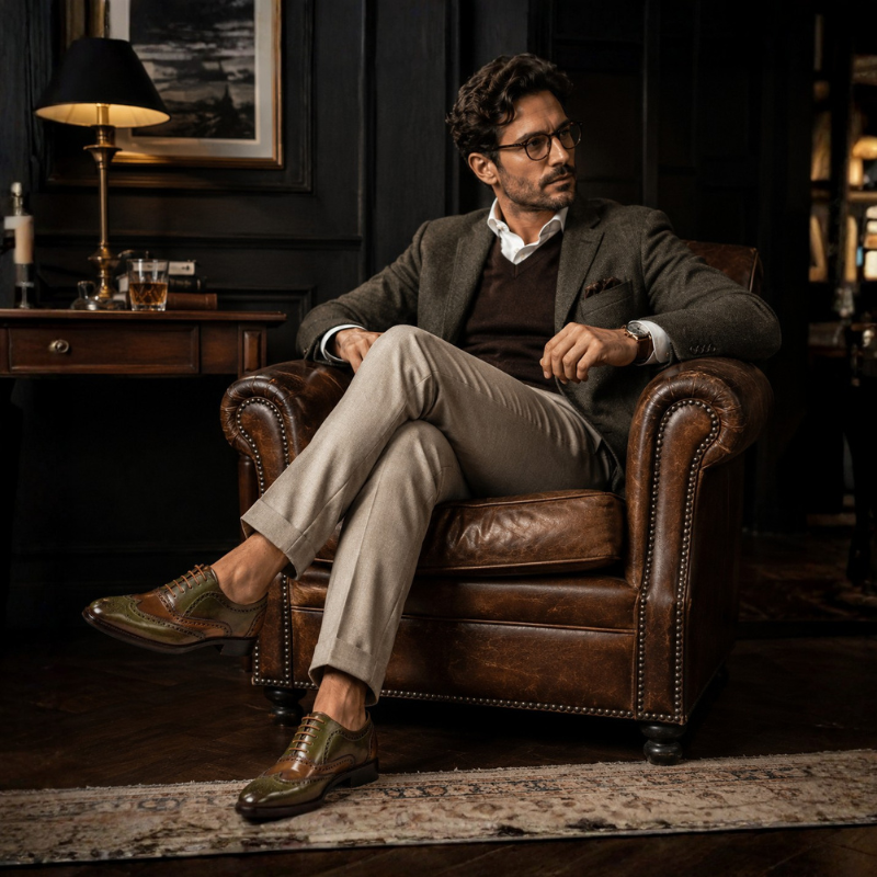 Regal Harmony Dual Wingtip Brogue Oxford
