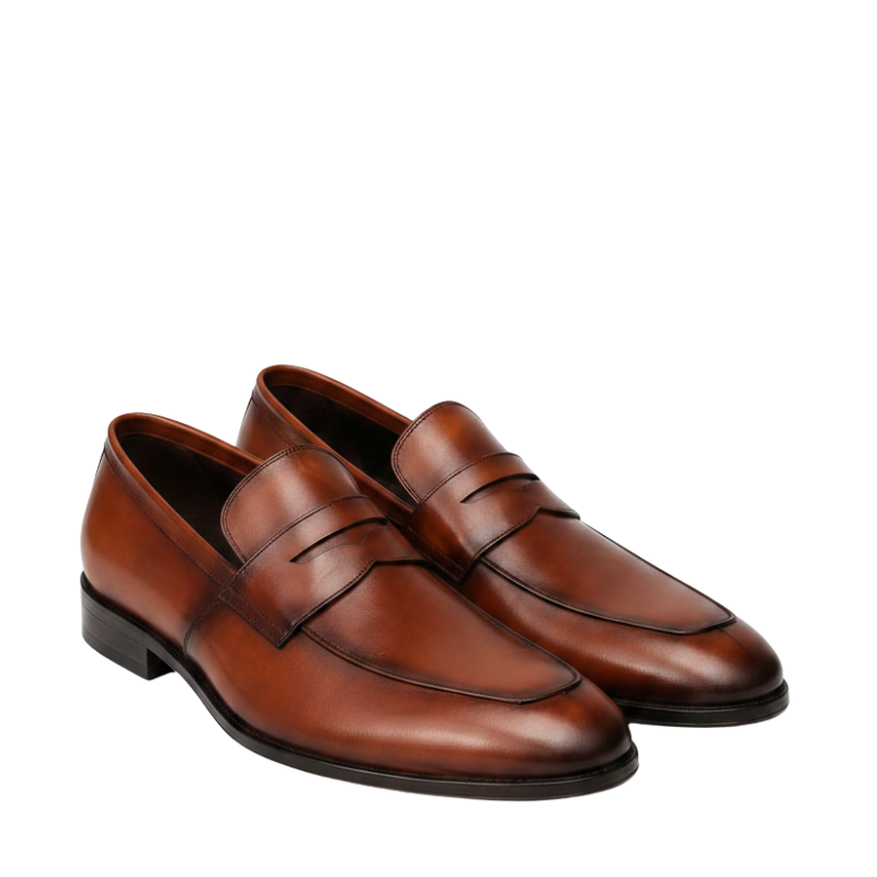 Rowan Crest Premium Handcrafted Leather Loafers