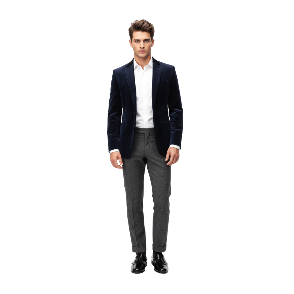 Royal Noir Tassel Signature Loafers
