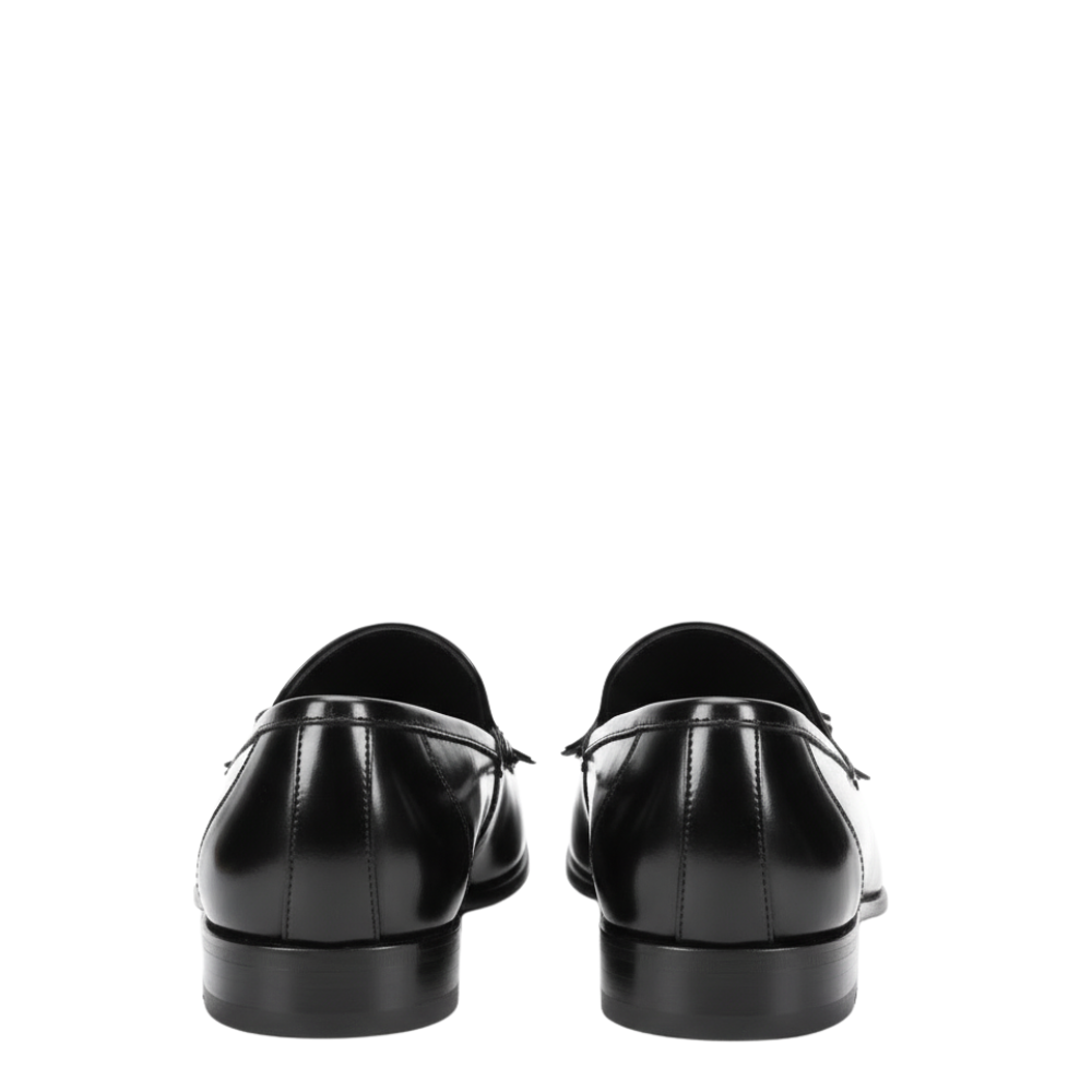 Royal Noir Tassel Signature Loafers