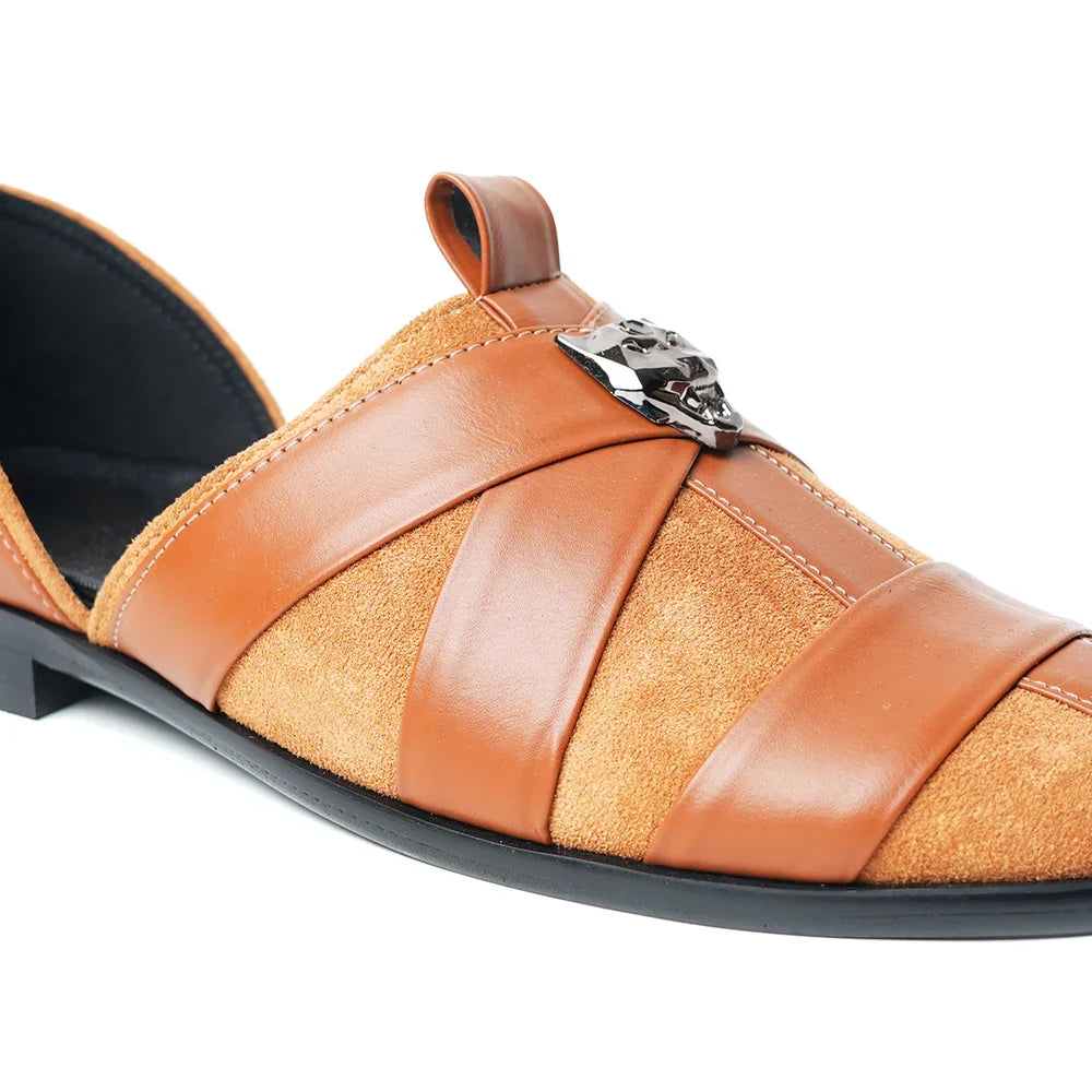 Criss Cross Slip-On Sandal -