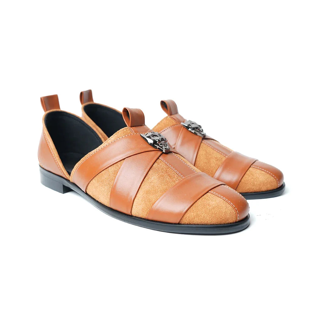 Criss Cross Slip-On Sandal -
