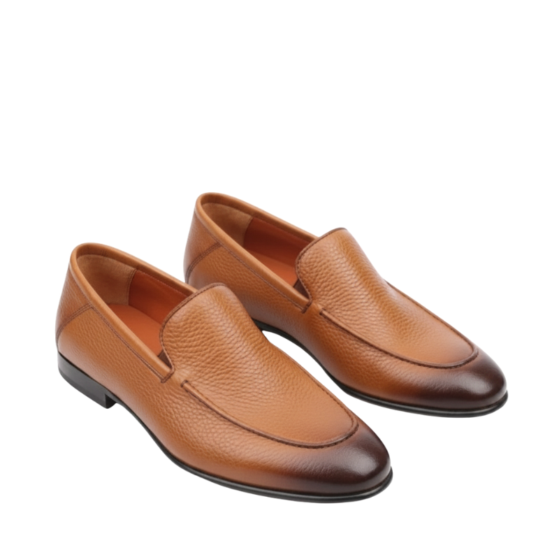 Smooth slip on silhouette Gradient Luxe Loafers