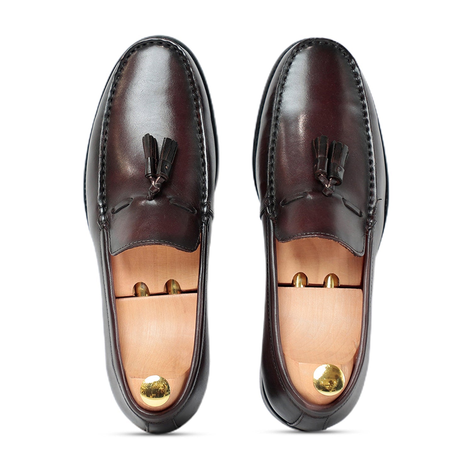 Selton Black Loafer Shoes