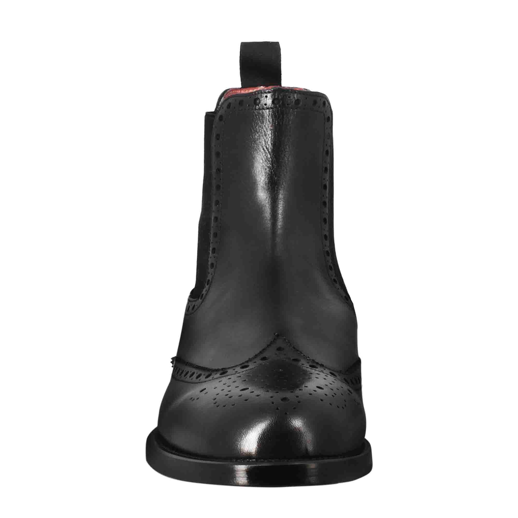 Chelsea Boot with Brogue Details