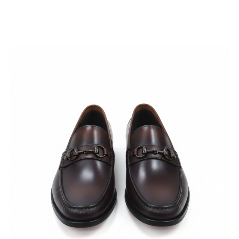 Supreme Elegance Leather Horsebit Loafers