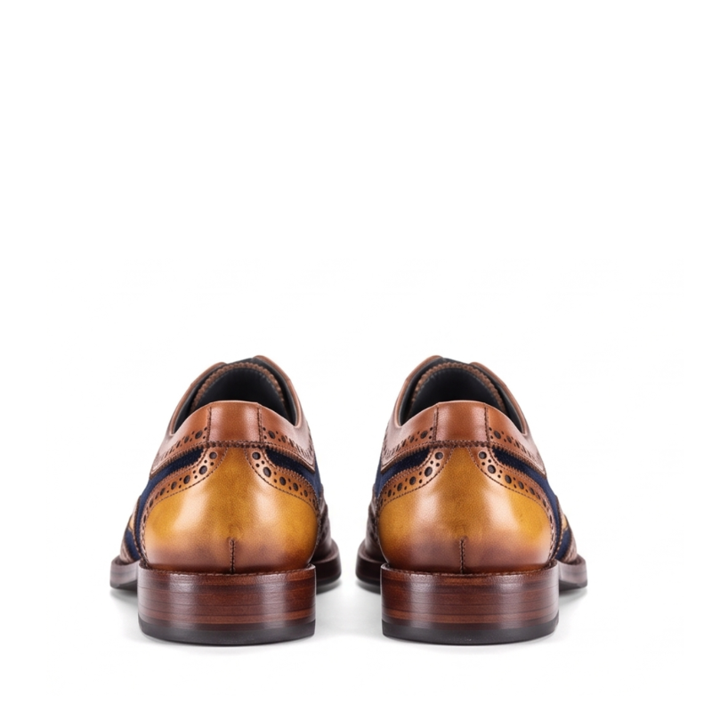 Timeless Dual Tone Wingtip Brogue Oxford