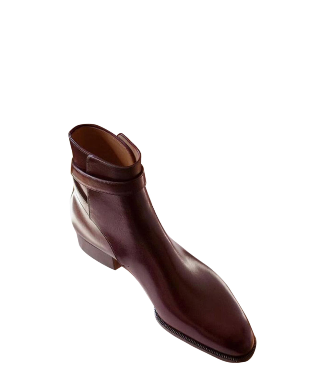 Punk leather Man boots
