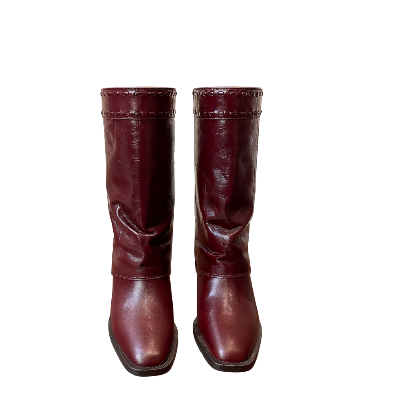 Luxury Leather Wide Fit Ankle Boots for Women's