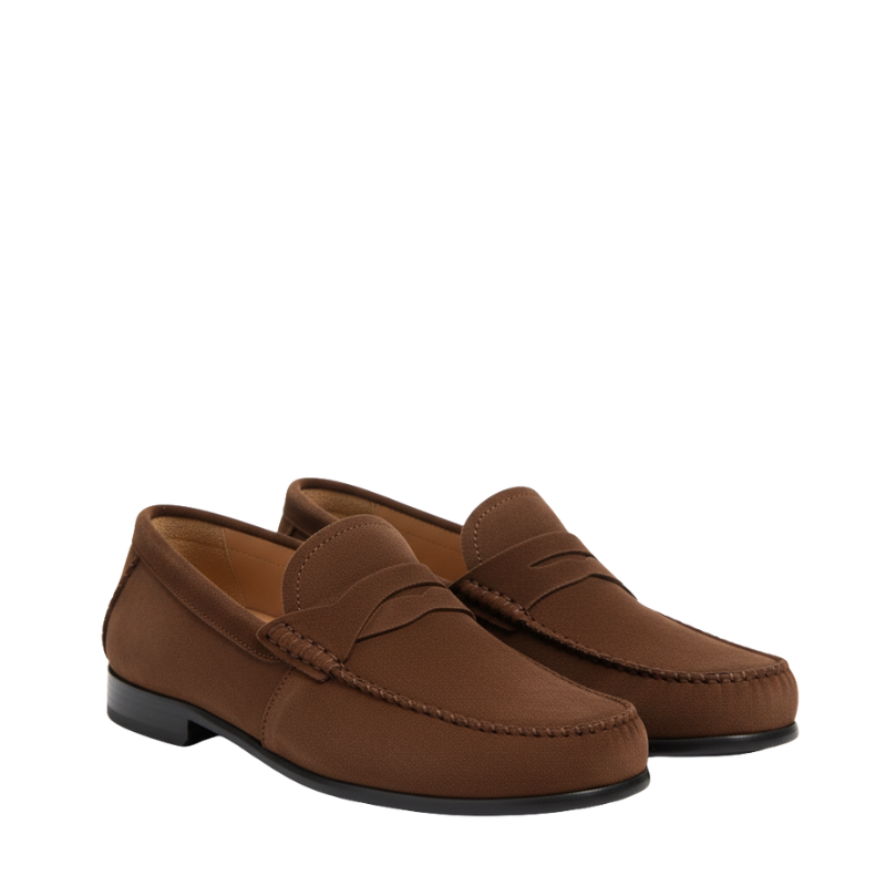 Luxury Suede Heritage Penny strap Moc Loafers