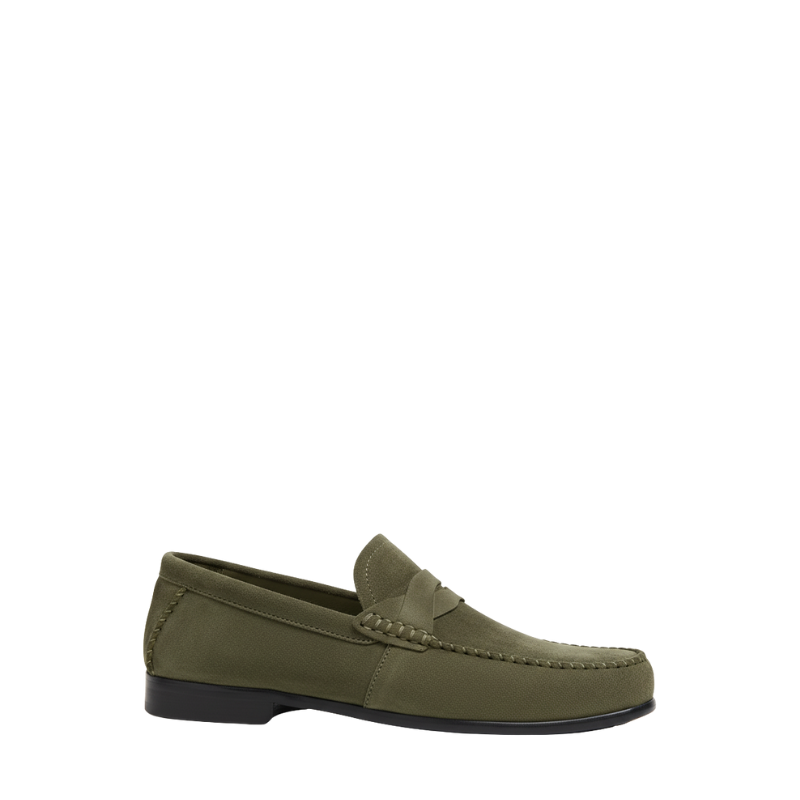 Luxury Suede Heritage Penny strap Moc Loafers