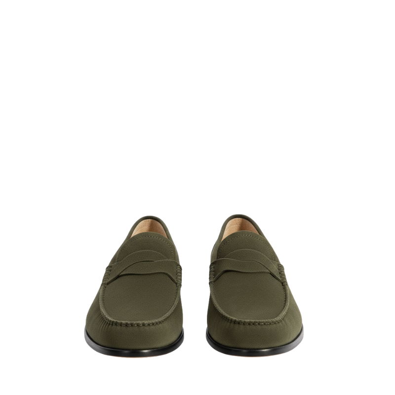 Luxury Suede Heritage Penny-strap Moc Loafers