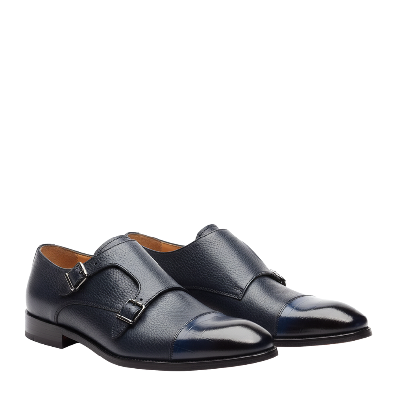 Imperial Crest Double Monk Strap – Luxe Edition